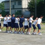 男子ムカデ