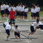 棒引き１