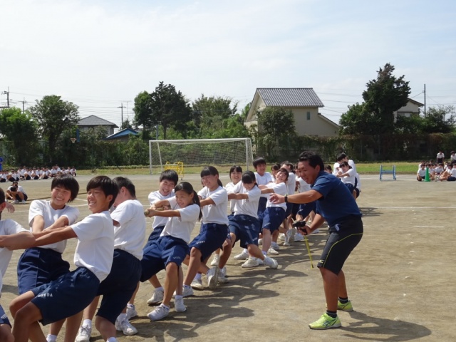 体育祭に向けて ｎｏ 4 綱引きのコツ 行田市立行田中学校