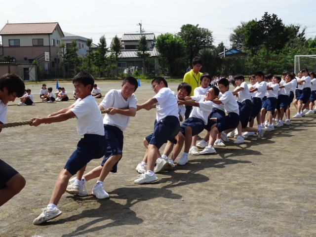 体育祭に向けて ｎｏ 4 綱引きのコツ 行田市立行田中学校