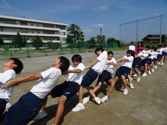 体育祭に向けて ｎｏ 4 綱引きのコツ 行田市立行田中学校