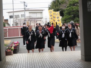 新入生登校