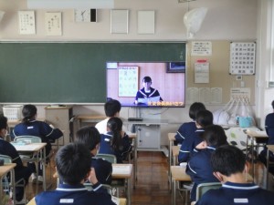 生徒会長挨拶