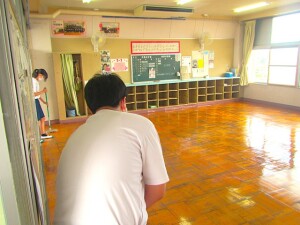 ７月１７日（木）大掃除＆教室のワックスがけ