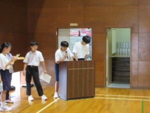 ７月１５日（火）　第３回行中杯