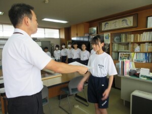 ７月１６日（水）　表彰・ハートフル賞