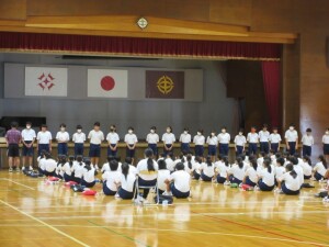 ７月１７日（木）　学年集会・表彰