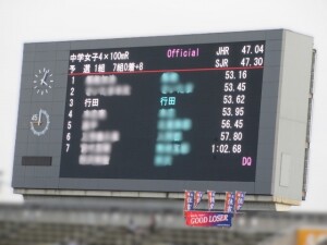 １０月８日（水）　埼玉県新人体育大会（陸上競技）