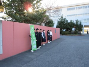 12月4日(木) あいさつ運動