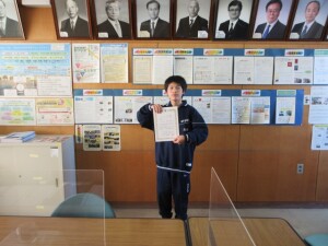 １２月２２日（月）　ハート生徒が