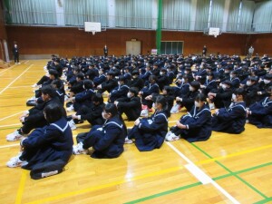 １２月２４日（水）　終業式