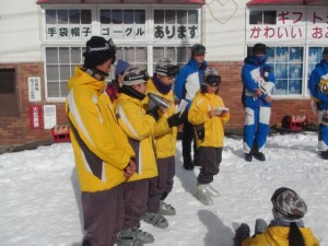 １月１４日（水）　スキー学校１日目③