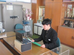 １月８日（木）　３学期始業式