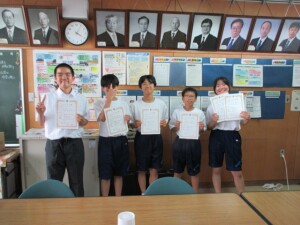 6月１２日（金）ハートフル賞授与！