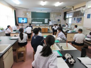 6月17日(水)校長授業参観6