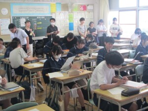 7月13日(月)授業参観