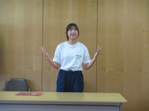 ９月１０日（木）北埼玉地区英語弁論大会（リハーサル）