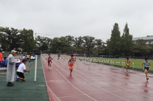 陸上新人大会9月２８日