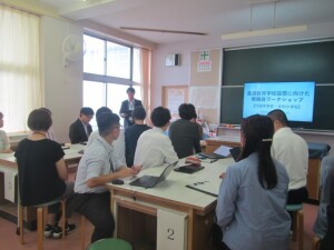 １０月５日（月）Bブロック新校設置に向けた教職員ワークショップ